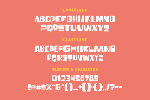 Fun Blob Font 7