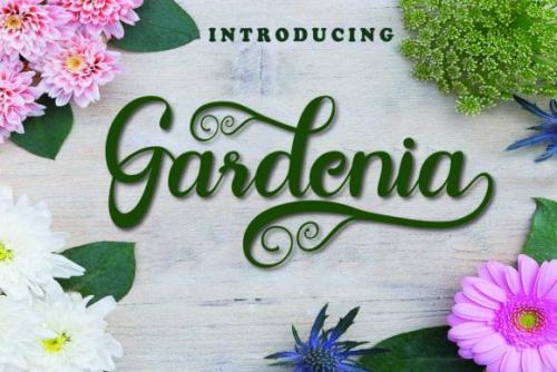 Gardenia Font 1