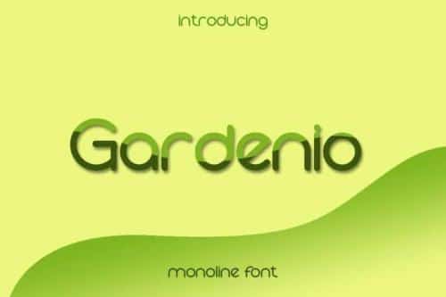 Gardenio Sans Serif Font 1