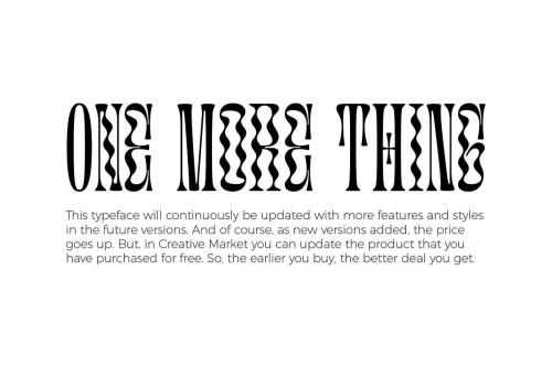 Glassure Typeface 15