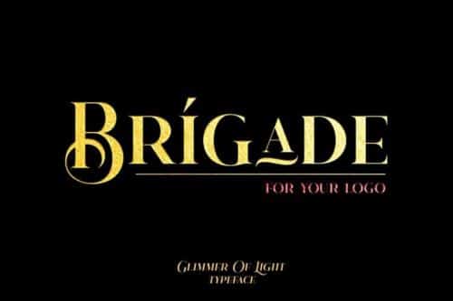 Glimmer Of Light Serif Font 2