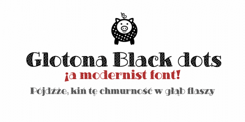 Glotona White Font 3
