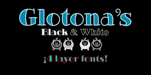 Glotona White Font 5