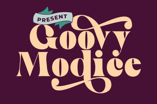 Goovy Modice Serif Font 1