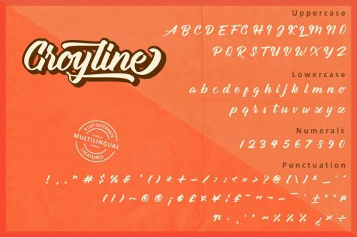 Groyline Script Font 10