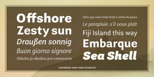 Guanabara Sans Font Family 3