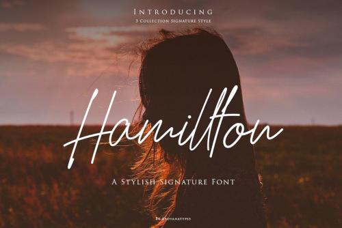 Hamillton Signature Font 2