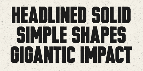 Headlined Solid Font 5