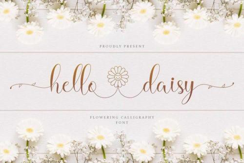 Hello Daisy Font 1