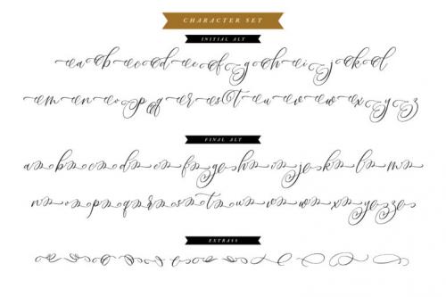 Hello Madelyne Calligraphy Font 4
