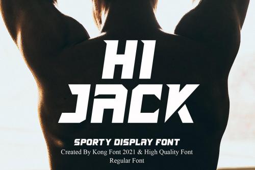 Hi Jack Display Font 1