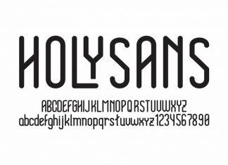 Holy Sans Serif Font 2