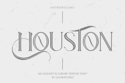 Houston Font 1