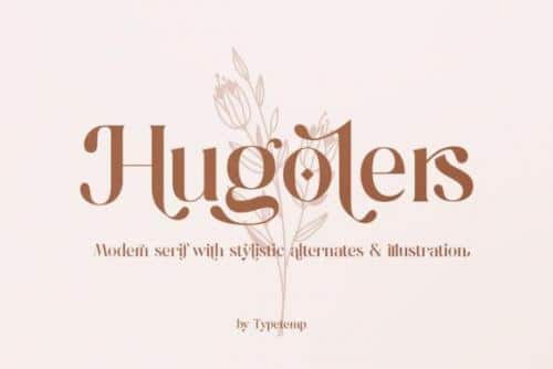 Hugolers Stylish Serif Font 1