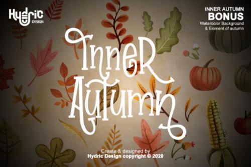 Inner Autumn Display Font 6