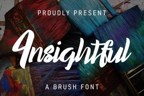 Insightful Brush Font 1