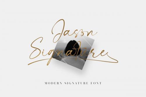 Jason Signature Font 1