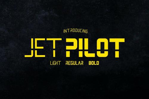 Jet Pilot Font 1
