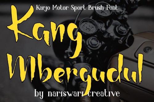 Karjo Motor Sport Script Font 1