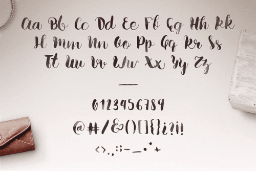 Karla Script Font 1