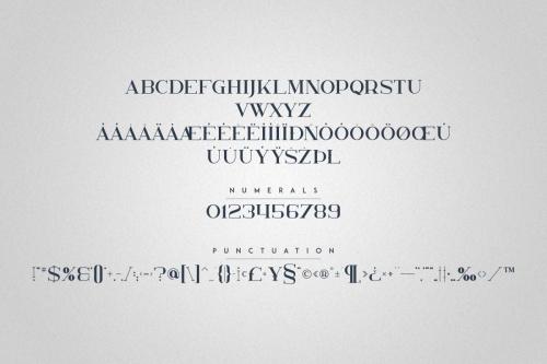 Kavo Serif Typeface 10