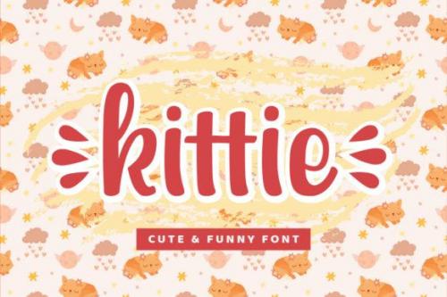 Kittie Display Font 1