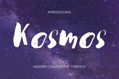Kosmos Brush Font 1