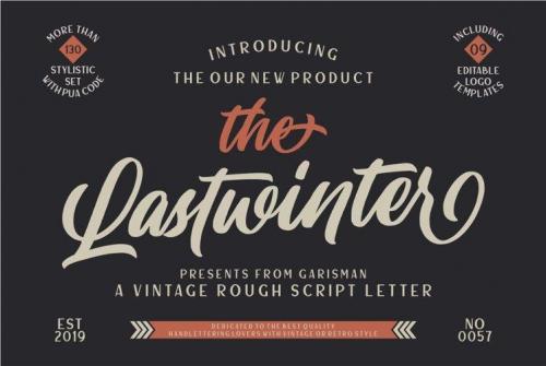 Lastwinter Script Font 1