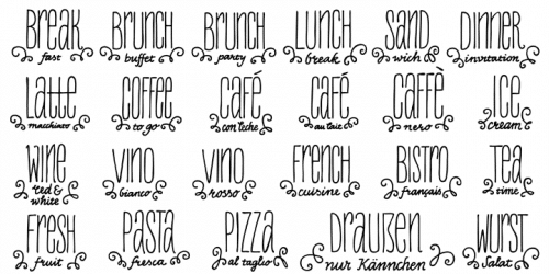LiebeFonts Fonts Collection 1