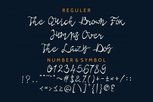 Lisna Script Font 3