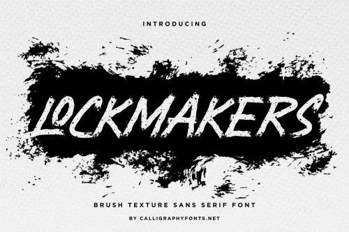 Lockmakers Brush Font 1