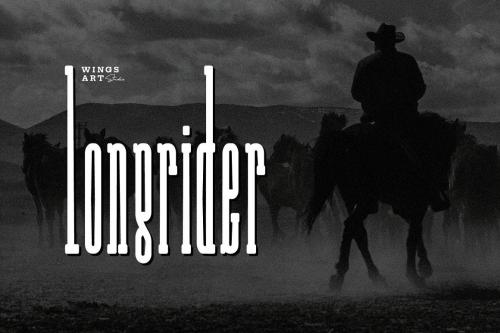 Long Rider Slab Serif Font 1
