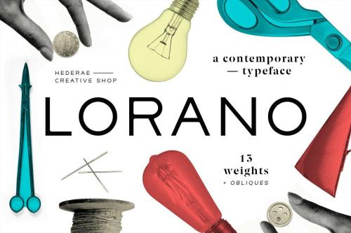 Lorano Typeface 1