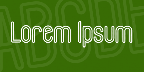 Lorem Ipsum Font 1