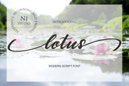 Lotus Font