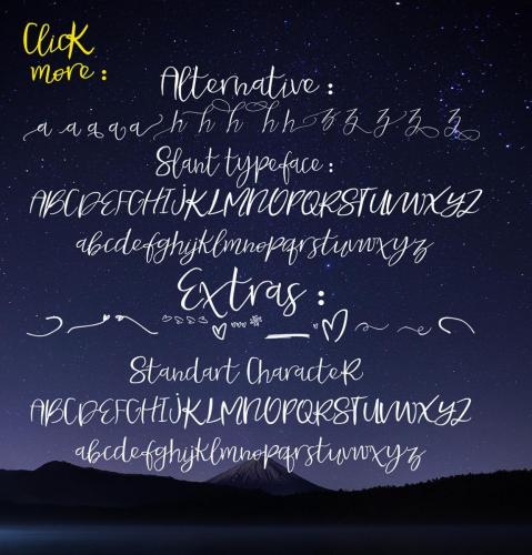 Lovely Fabulous Script Font 6
