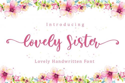 Lovely Sister Font 1