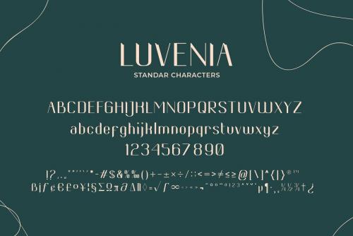 Luvenia Sans Serif Font 5