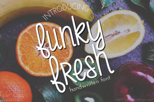 MRF Funky Fresh Font