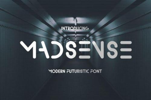 Madsense Display Font