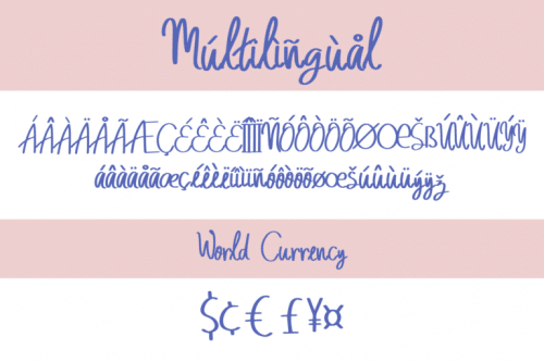 Malino Candy Script Font 7