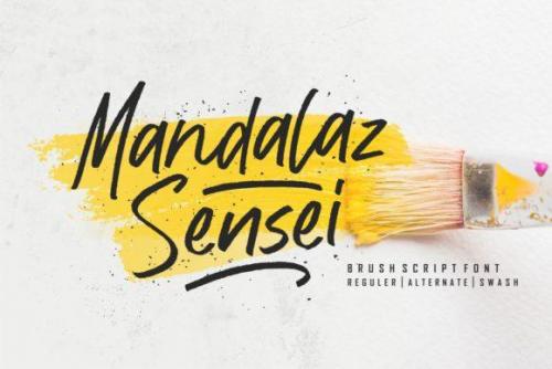 Mandalaz Sensei Font 1