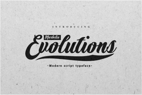 Marbelia Evolutions Font 2