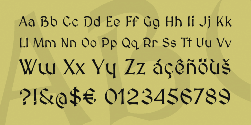 MedievalSharp Font