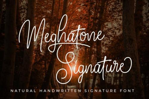 Meghatone Handwritten Font 1