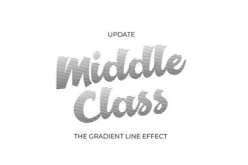 Middle Class Script Font 1