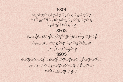 Mikailla Calligraphy Font 18