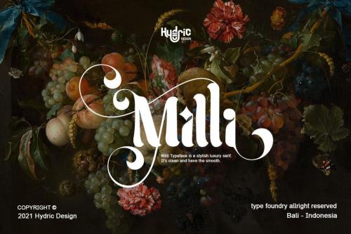 Milli Display Typeface 1