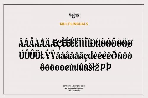 Milli Display Typeface 6