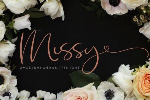 Missy Script Font 1